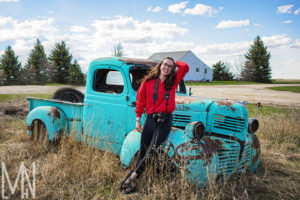 Meghan Nelson Car Model Themed Portraits Country Living Woman