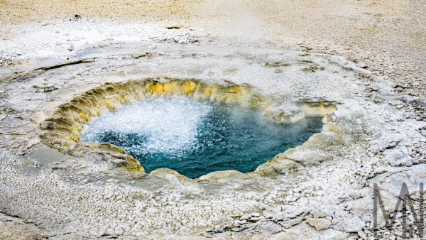 Meghan Nelson Yellowstone Bubbly Blue Hot Pool Personal Style Project