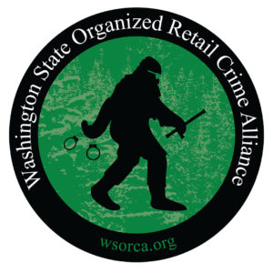 WSORCA Washington State Organized Retail Crime Alliance Logos Bigfoot